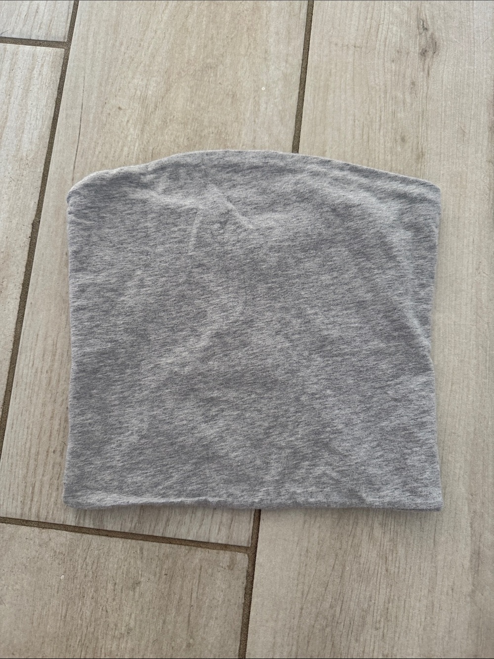 Brandy Melville Light Gray Tube Top